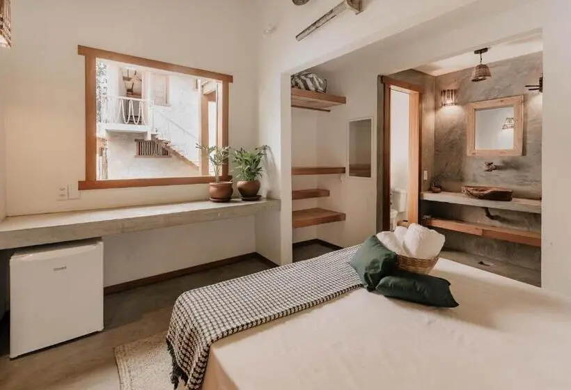 スタンダードインサイドビュールーム, Pousada Vila Verde Caraíva