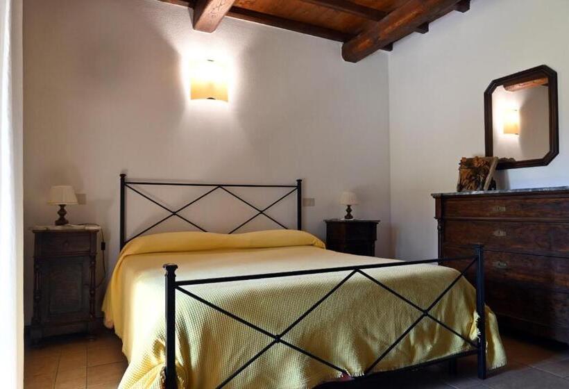 חדר משפחתי נוף לגינה, Agriturismo I Due Casali