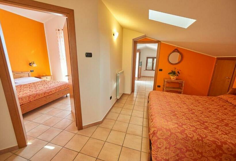 اتاق استاندارد چهار تخته, Agriturismo La Panoramica