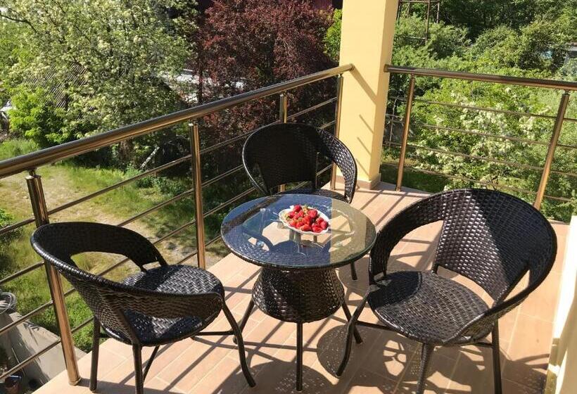 اتاق استاندارد سه تخته با بالکن, Guest House Kobuleti