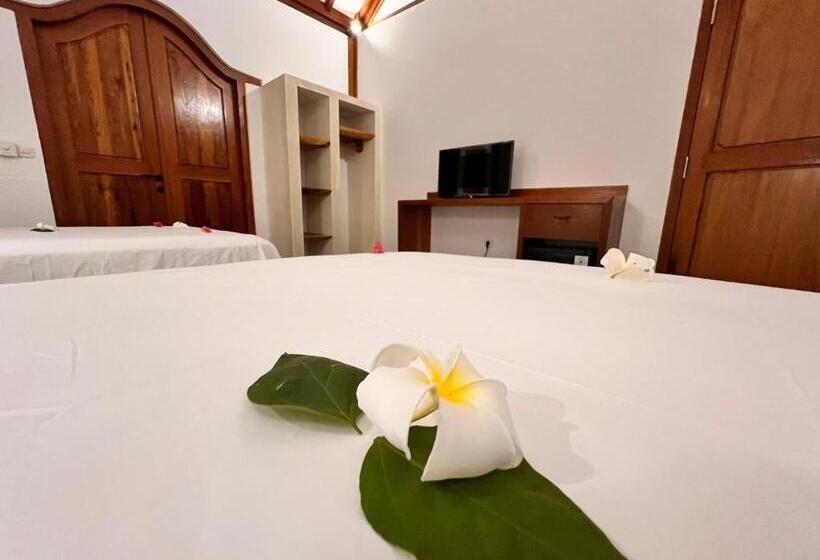 Pokój Rodzinny Widok Ogród, Gili Lumbung Bungalow