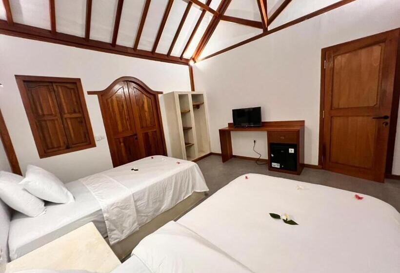Pokój Rodzinny Widok Ogród, Gili Lumbung Bungalow