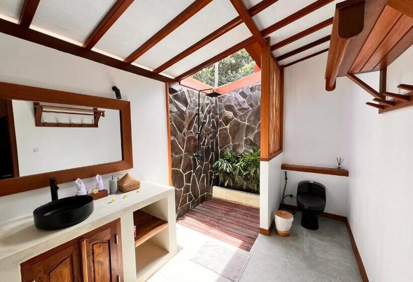 Pokój Rodzinny Widok Ogród, Gili Lumbung Bungalow