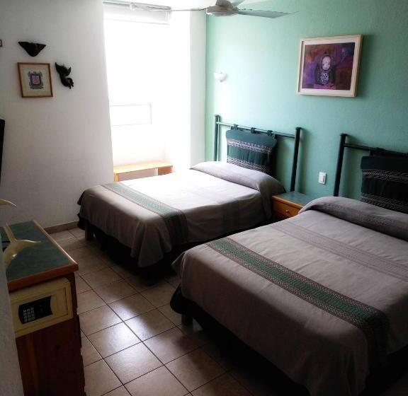 Номер Стандарт 2 Двуспальные Кровати, Posada De Los Angeles