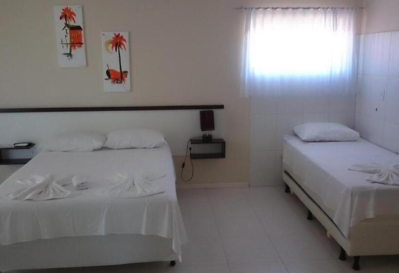 اتاق استاندارد چهار تخته, Pousada Mar Azul