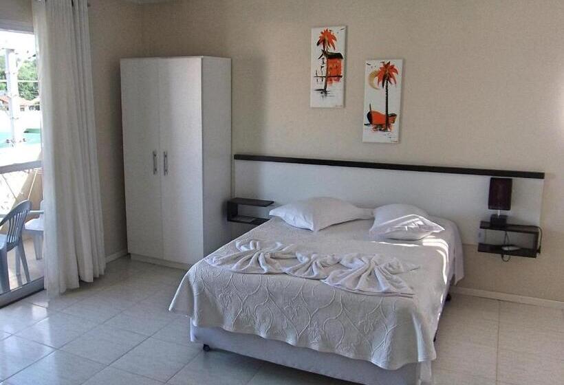 اتاق استاندارد چهارنفره با بالکن, Pousada Mar Azul