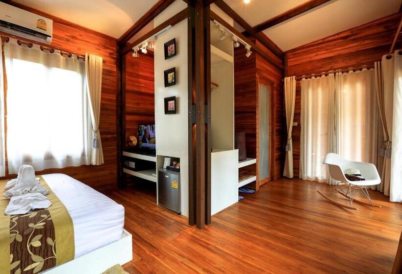 Номер Deluxe Вид на Сад, Viangviman Luxury Resort, Krabi