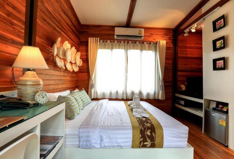 Номер Deluxe Вид на Сад, Viangviman Luxury Resort, Krabi