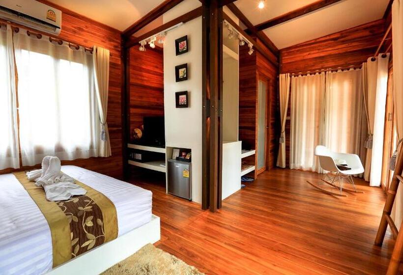 Номер Deluxe Вид на Сад, Viangviman Luxury Resort, Krabi