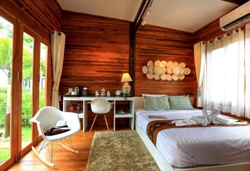 Номер Deluxe Вид на Сад, Viangviman Luxury Resort, Krabi