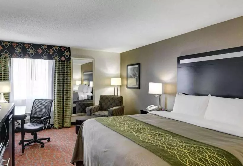 キングサイズベッドのスタンダードルーム, Comfort Inn Painesville Concord