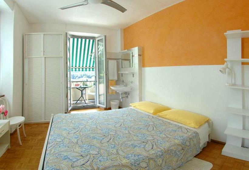 חדר סטנדרט חדר אמבטיה משותף, Osteria Garni Americana