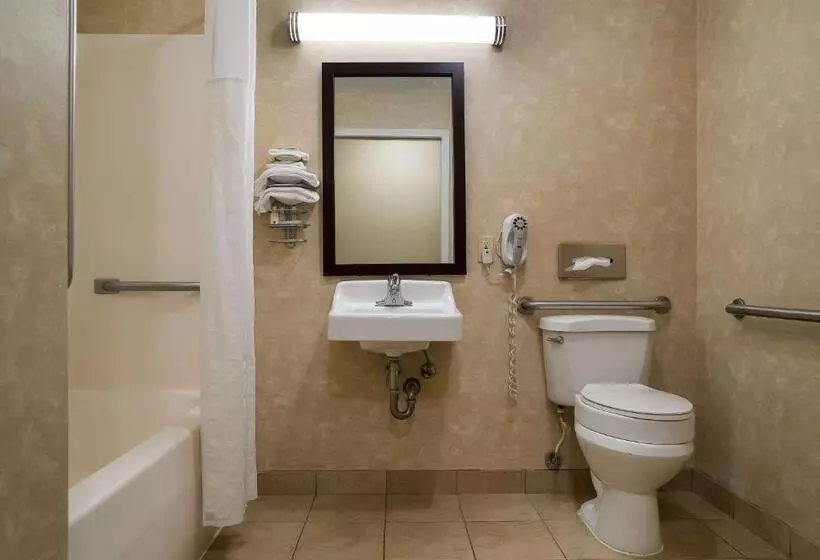 ２ダブルベッドのスタンダードルーム, Quality Inn Grand Blanc   Flint South