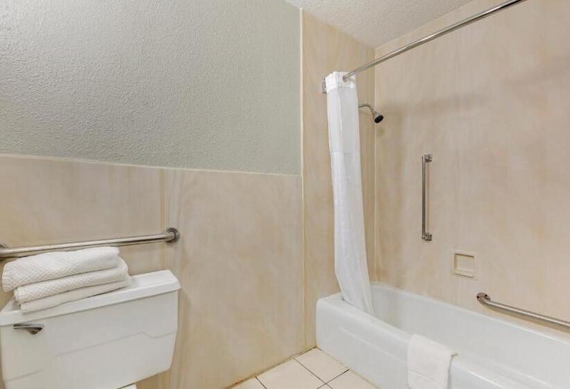 Quarto Estandar Cama King para Deficientes Físicos, Quality Inn & Suites