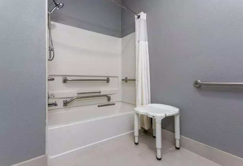 身障者適用キングサイズベッドルーム, Ramada By Wyndham Sellersburg/louisville North