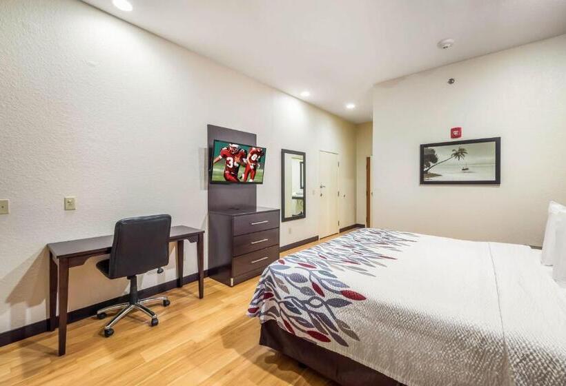 غرفة قياسية سرير كينج, Red Roof Inn Ocala