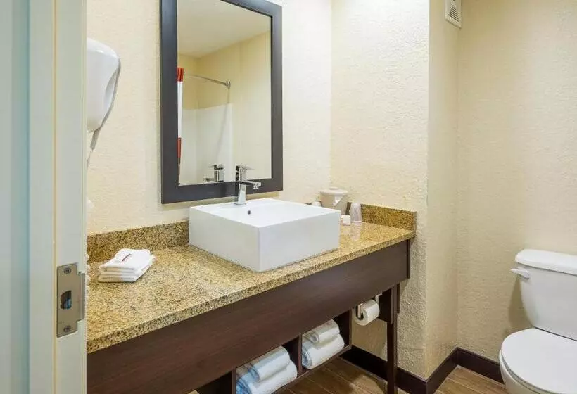 キングサイズベッドのスーペリアルーム, Red Roof Inn Ocala