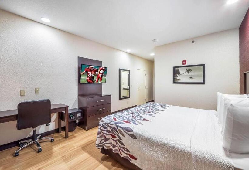 غرفة قياسية سرير كينج لذوى الإحتياجات الخاصة, Red Roof Inn Ocala