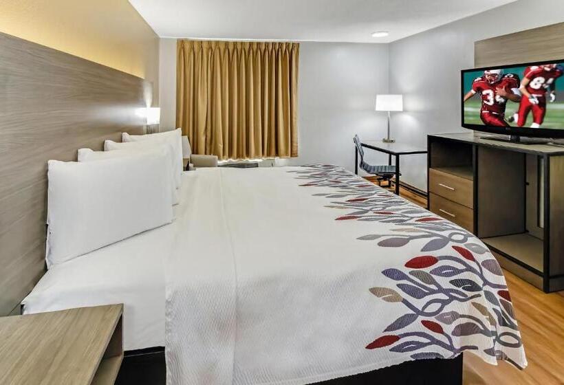 Номер Стандарт Кровать Кинг Адаптированный для Инвалидов, Red Roof Inn Springfield, Oh