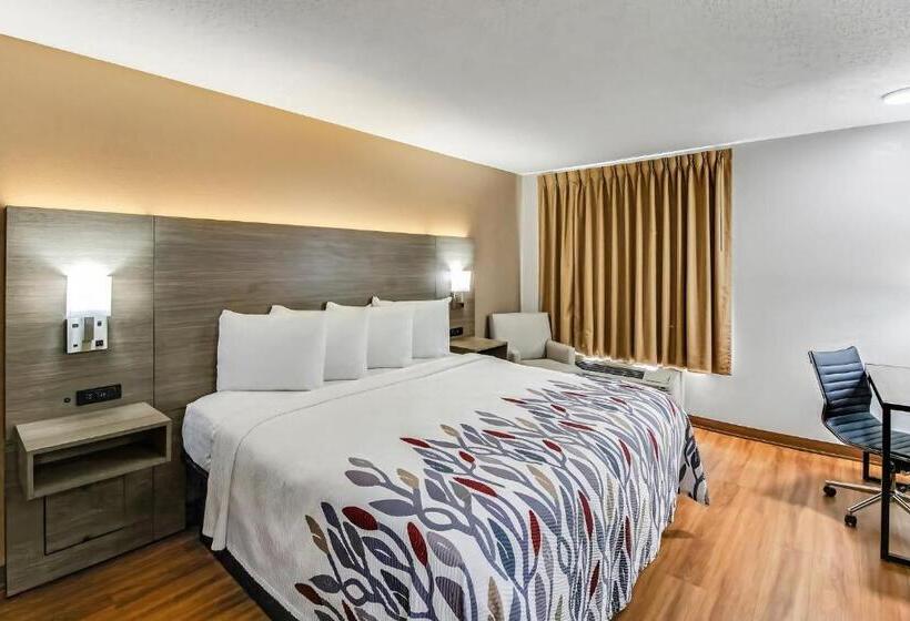 Номер Стандарт Кровать Кинг Адаптированный для Инвалидов, Red Roof Inn Springfield, Oh