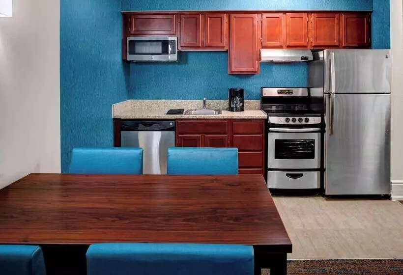 ２ベッドスイートルーム, Residence Inn By Marriott Cleveland Downtown