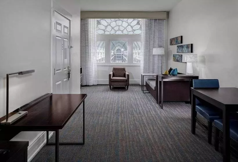 ２ベッドスイートルーム, Residence Inn By Marriott Cleveland Downtown