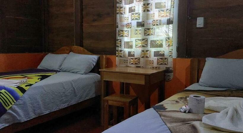 غرفة قياسية رباعية, Cabañas Yax Ha