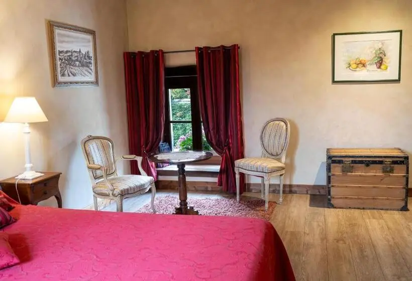 景色の見えるデラックスルーム, Chateau De Ribourdin