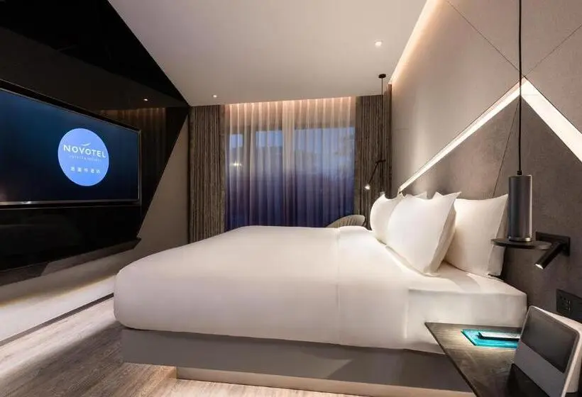 キングサイズベッドのエクゼクティブルーム, Novotel Yangzhou Slender West Lake