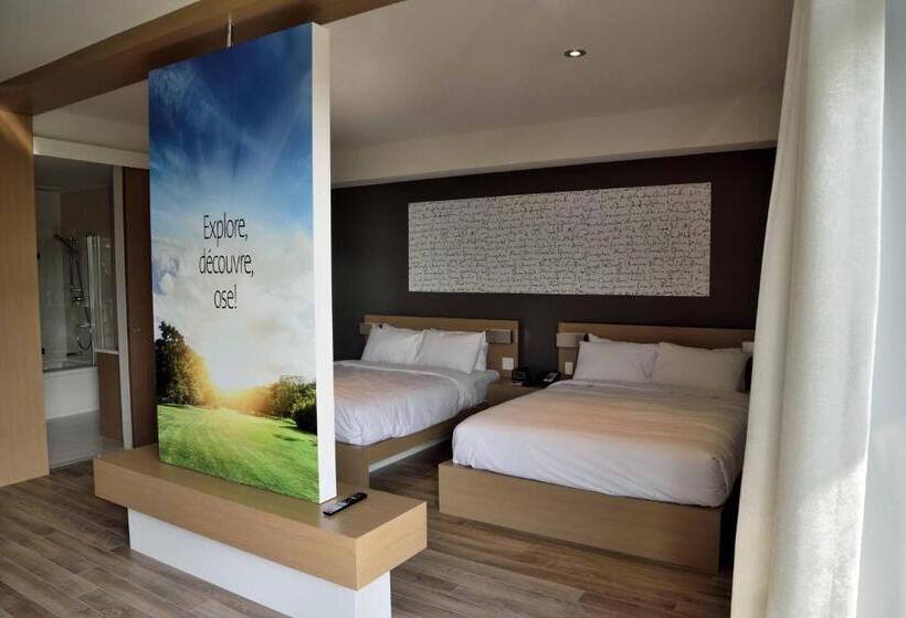 스탠다드 룸 퀸사이즈 침대, La Cache Du Golf