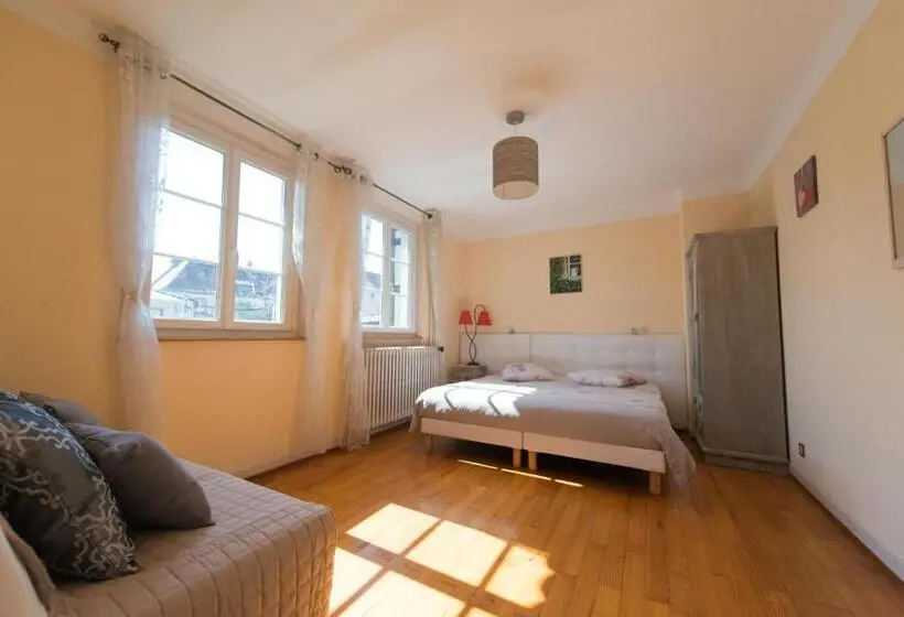 １階の１ベッドルームアパートメント, Appartement T3 Aux Deux Cigognes Gries