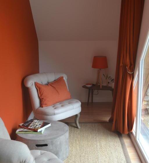 غرفة قياسية سرير كينج, La Maison Du Potager De Mazières