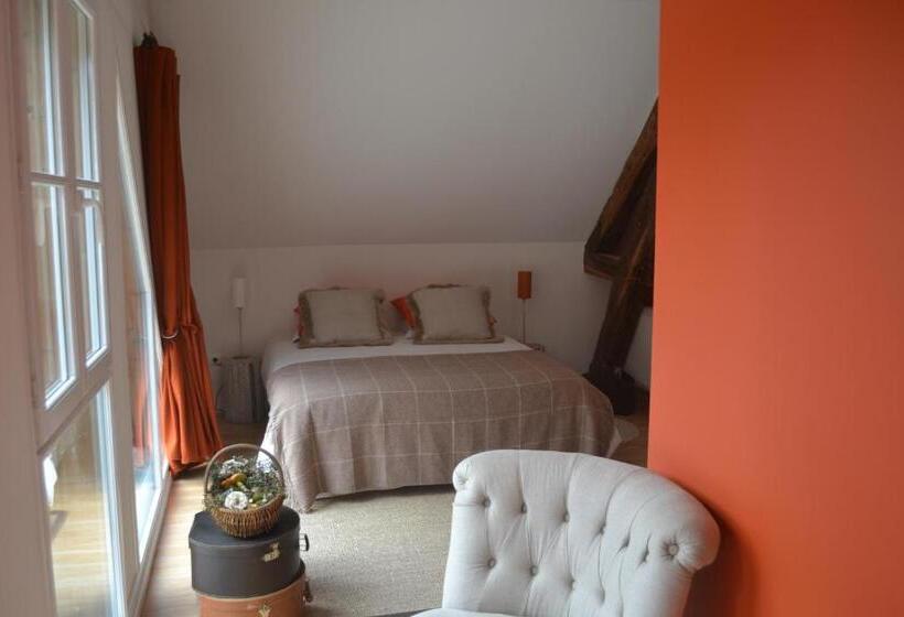 غرفة قياسية سرير كينج, La Maison Du Potager De Mazières