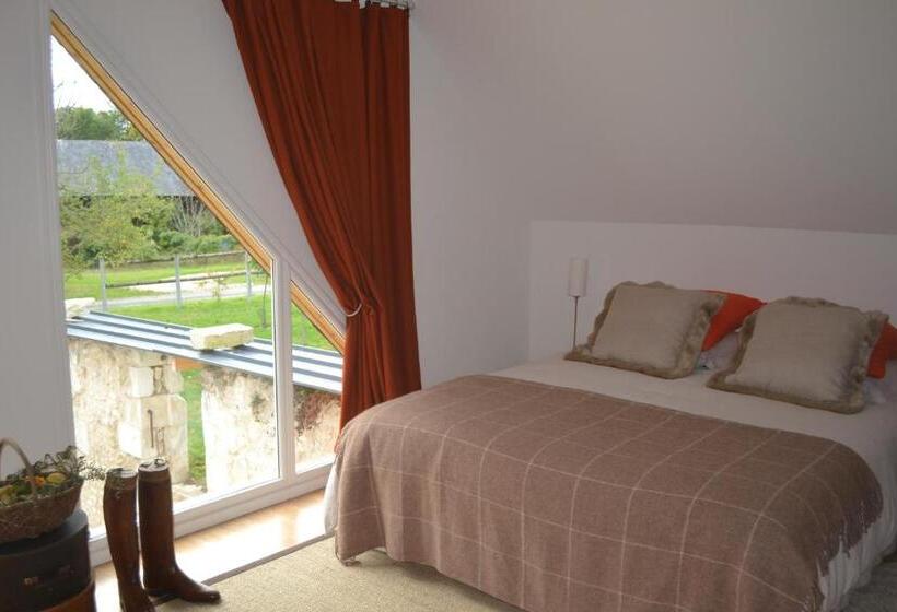 غرفة قياسية سرير كينج, La Maison Du Potager De Mazières