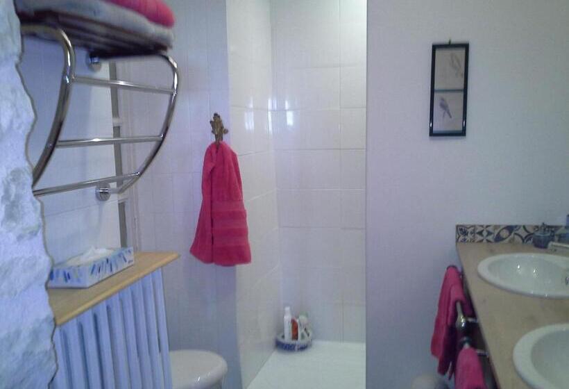 家庭房带园景, Le Logis De Ruelle