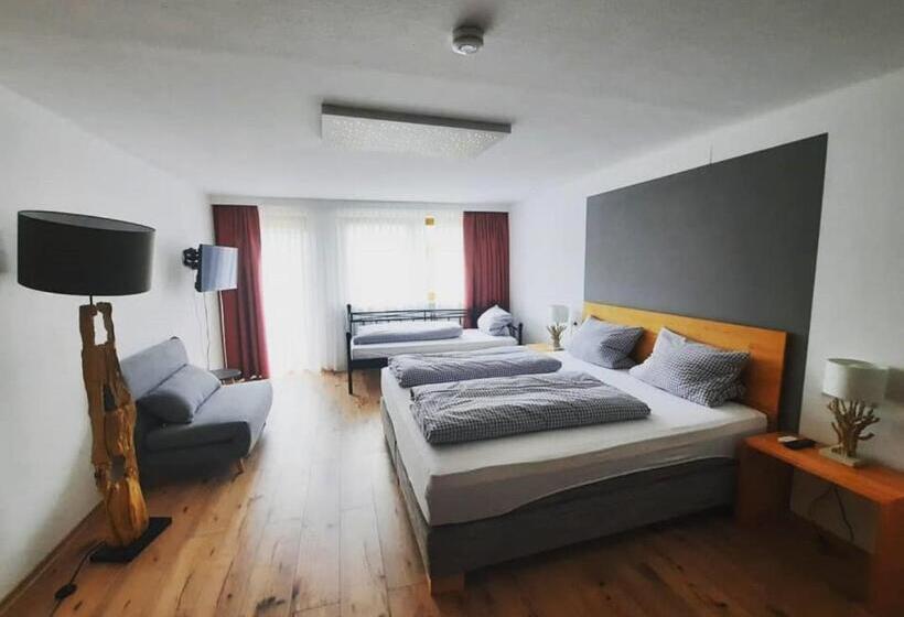 スタンダード４人部屋, Landhotel Albrecht