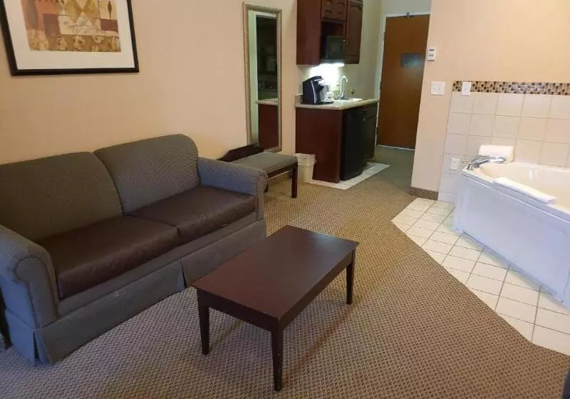 キングサイズベッドのスイートルーム, Holiday Inn Express Hotel & Suites Tipp City, An Ihg