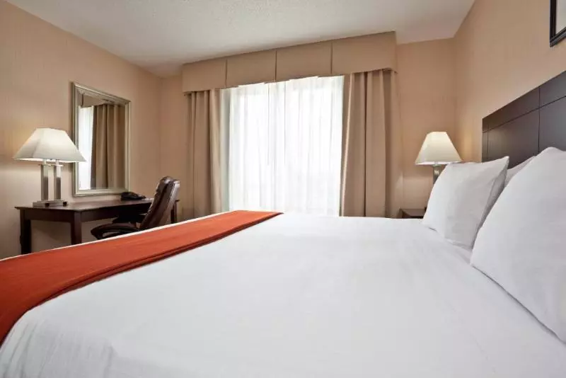 身障者適用キングサイズベッドルーム, Holiday Inn Express Hotel & Suites Tipp City, An Ihg