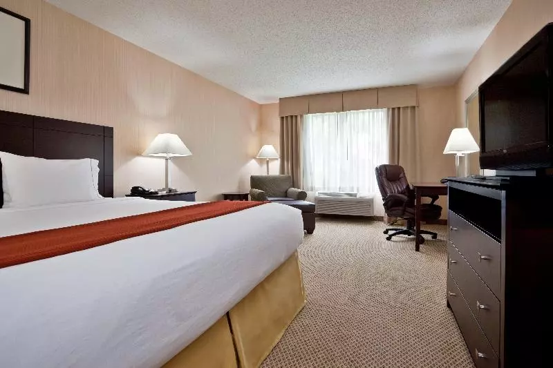 キングサイズベッドのスタンダードルーム, Holiday Inn Express Hotel & Suites Tipp City, An Ihg