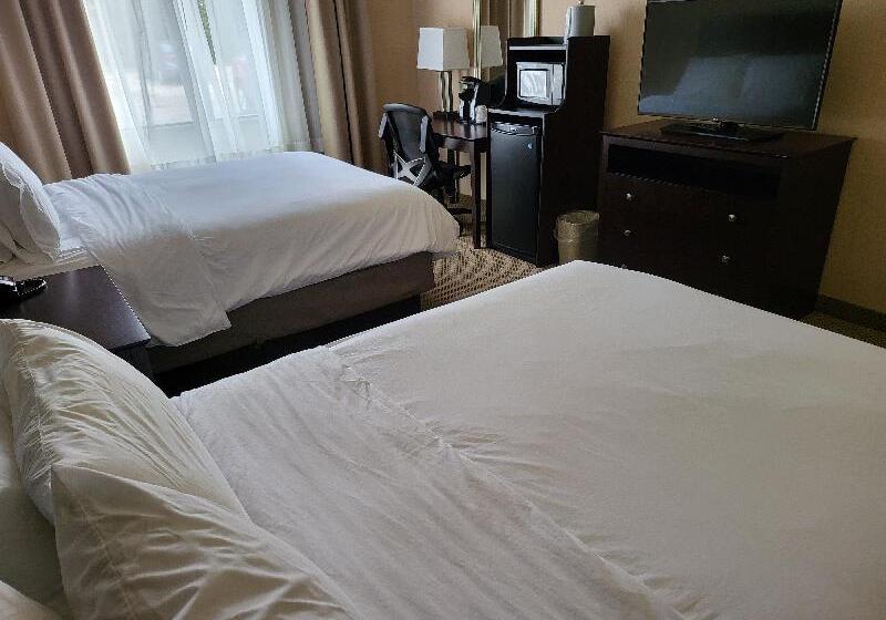 身障者適用クイーンサイズベッドルーム, Holiday Inn Express Hotel & Suites Tipp City, An Ihg