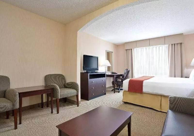 キングサイズベッドのスイートルーム, Holiday Inn Express Hotel & Suites Tipp City, An Ihg