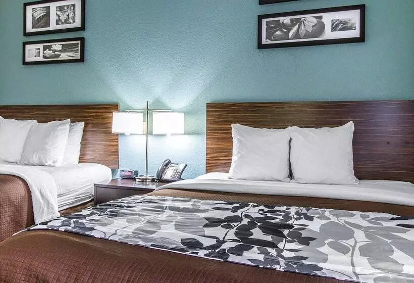 ２ダブルベッドのスタンダードルーム, Sleep Inn Scott/lafayette West