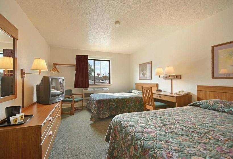 اتاق استاندارد با 2 تخت دوبل, Super 8 By Wyndham Hammond/north