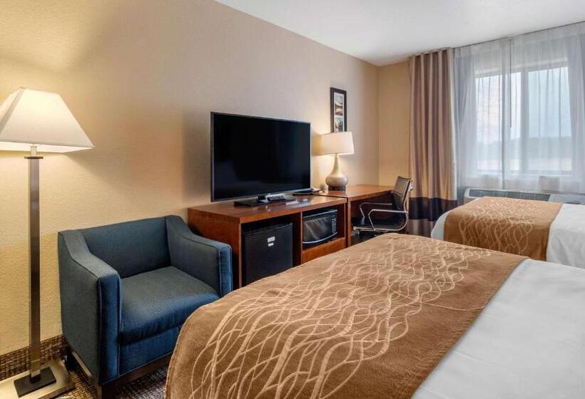 Номер Стандарт 2 Двуспальные Кровати, Comfort Inn & Suites South Hill I85
