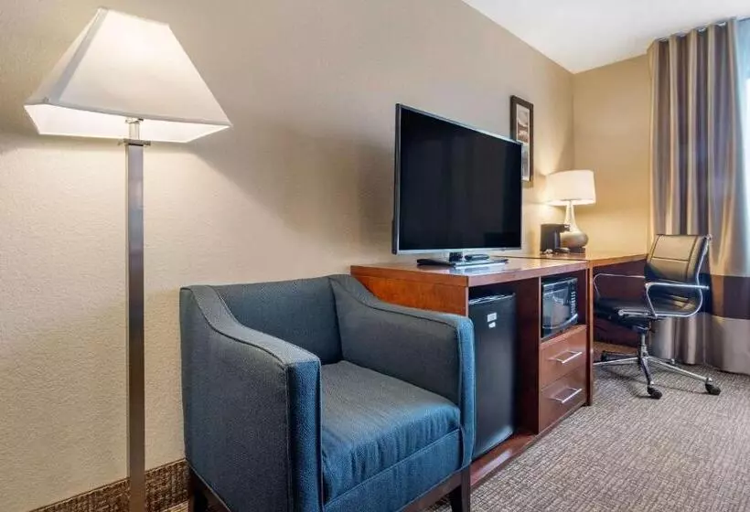 キングサイズベッドのスタンダードルーム, Comfort Inn & Suites South Hill I85