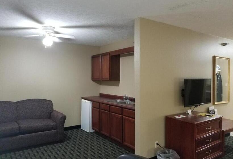 חדר דלוקס עם מיטת קינג, Super 8 By Wyndham Bellefontaine