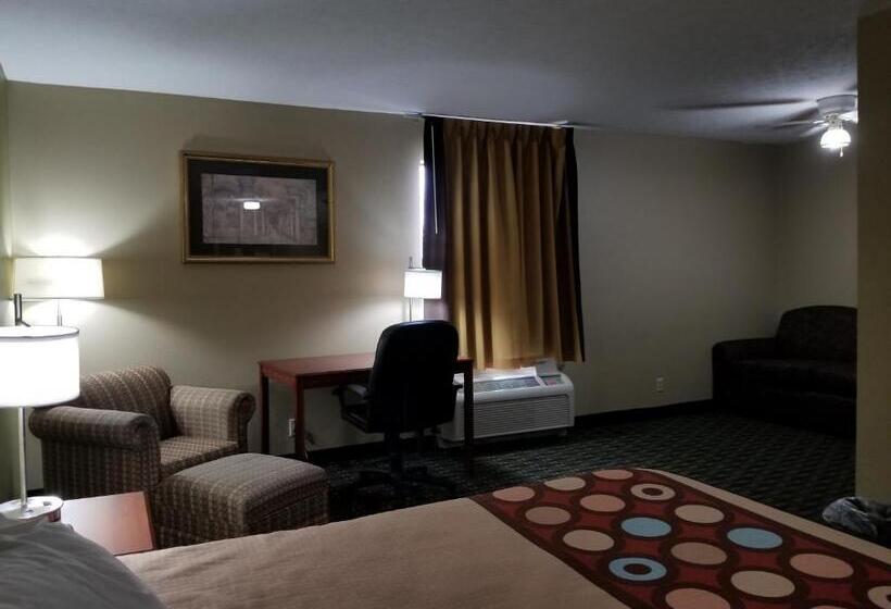 חדר דלוקס עם מיטת קינג, Super 8 By Wyndham Bellefontaine