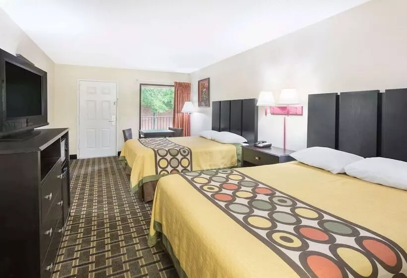 ２ダブルベッドのスタンダードルーム, Super 8 By Wyndham Decatur/lithonia/atl Area