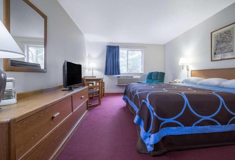 اتاق استاندارد با تخت بزرگ, Super 8 By Wyndham Park Rapids