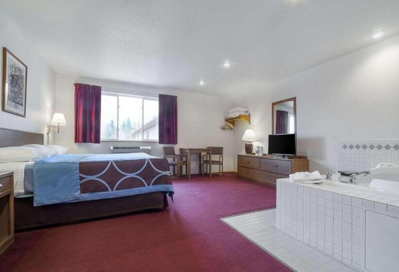 جناح ديلوكس سرير كينج, Super 8 By Wyndham Park Rapids